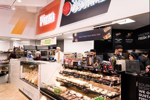 Sushi Gourmet has taken its first counter inside a Sainsbury's Local store, following success in its larger supermarkets.